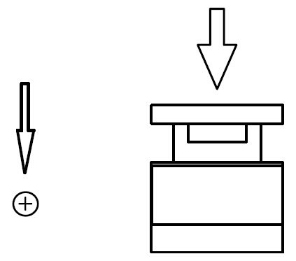 capteur de pression de piézoélectrique compressif de tecsis avec la jauge de contrainte, transducteur de capteur de pression de piézoélectrique