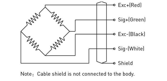 Transducteur de force de jauge de contrainte de capteur de pression de piézoélectrique d'acier allié de sonde de tension de corde